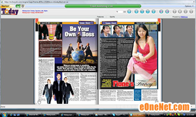 internet marketing news- Be Your Own Boss - Fione Tan, eOneNet.com