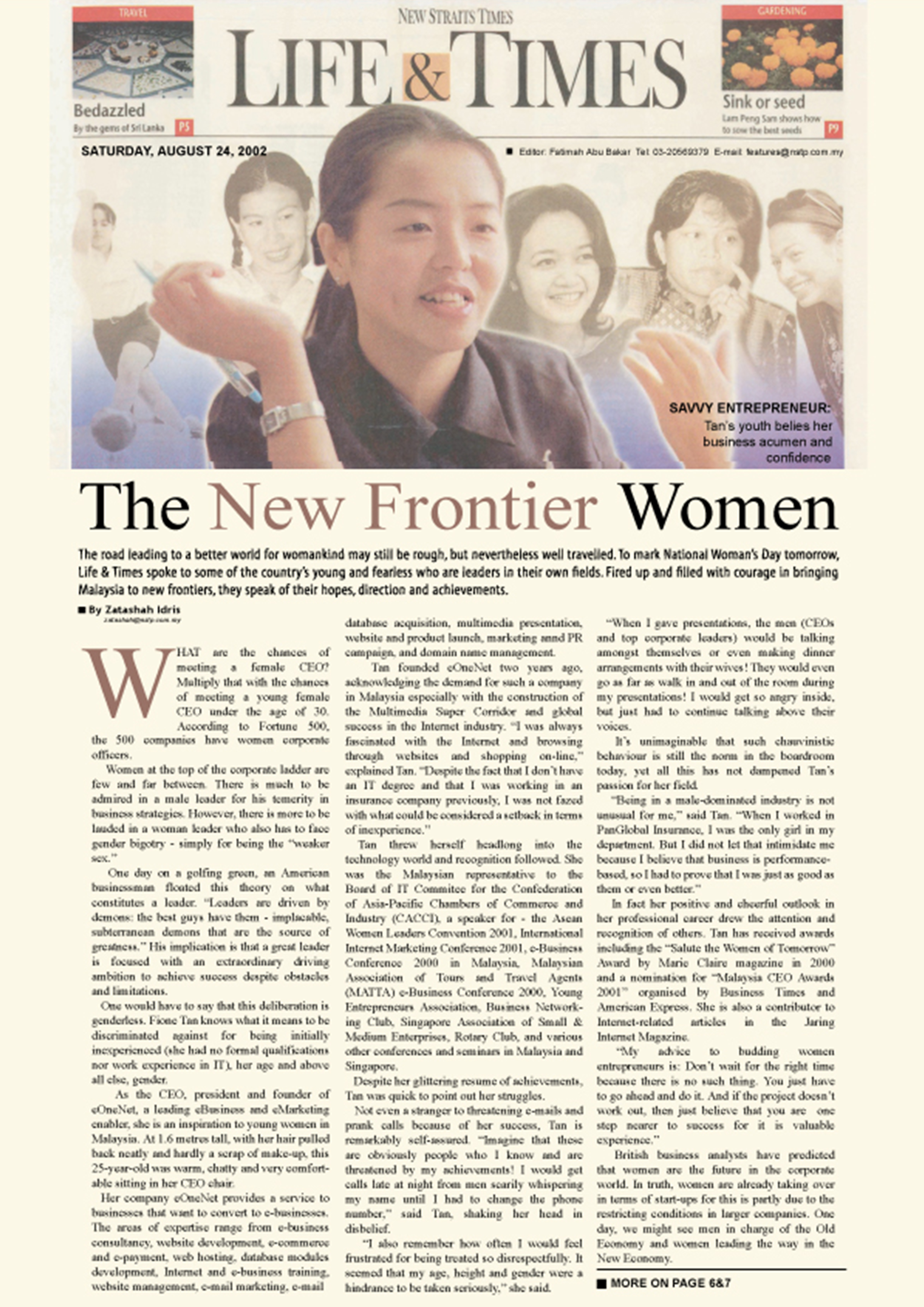 The New Frontier Women