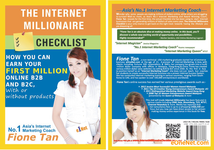 The Internet Millionaire Checklist by Fione Tan