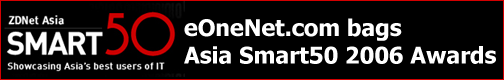 Internet marketing Asia Smart50 Award - Internet marketing Hong Kong company eOneNet.com