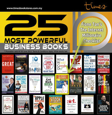 Internet Marketing Coach featured as 25 MOST POWERFUL BUSINESS BOOKS