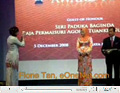 Fione Tan in the Top 10 National Women Entrepreneurs Award 2008